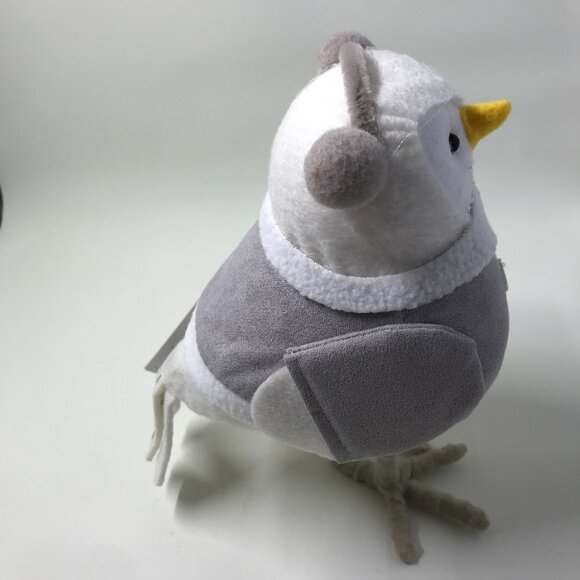 NWT Wondershop Featherly Friends Fabric Bird 2023 Loch with coat and ear muffs - Picture 2 of 7